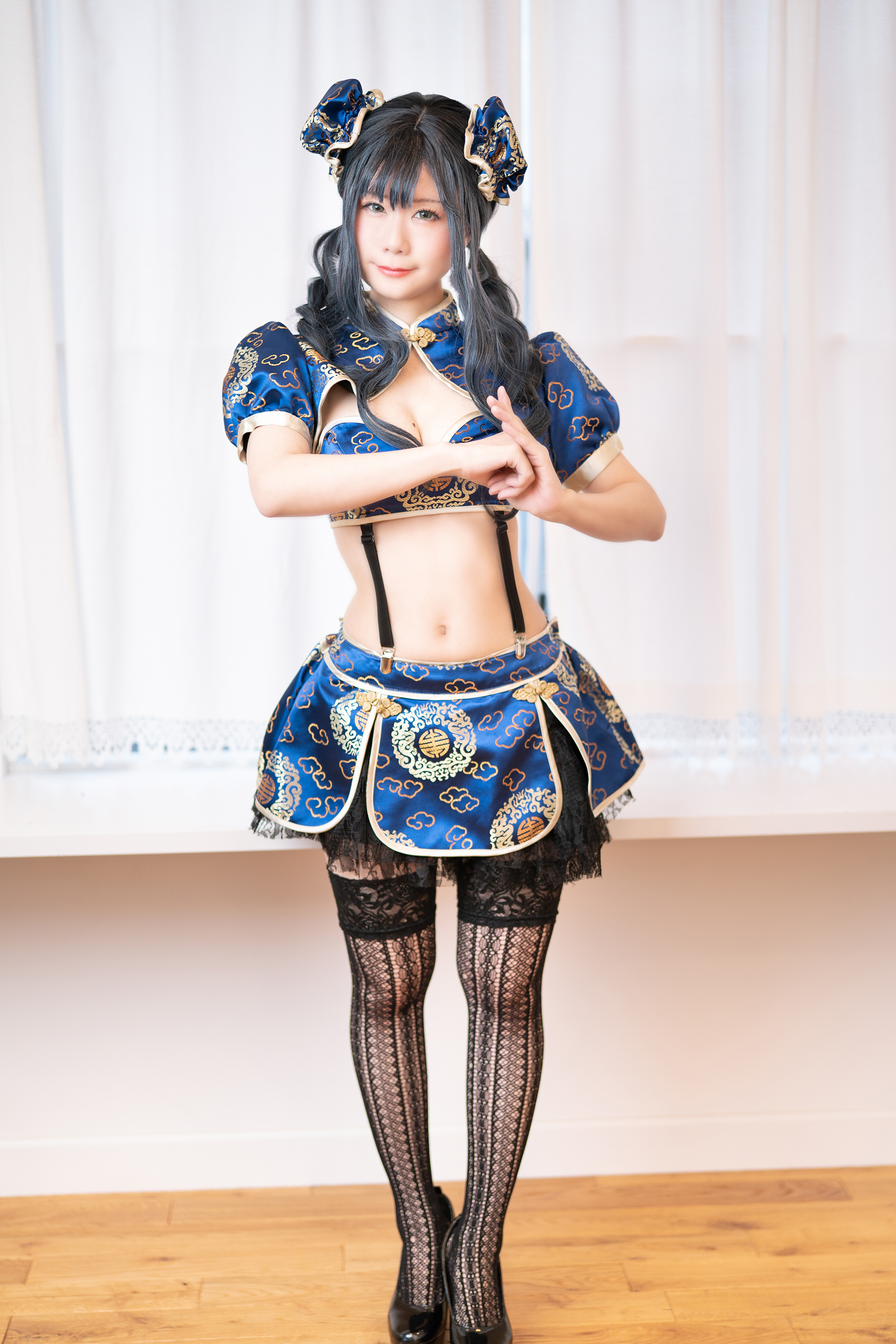 【メーカー直売】の商品をすべて ME Dear オルターミー ME Alter China チャイナ服 青 菊 衣装