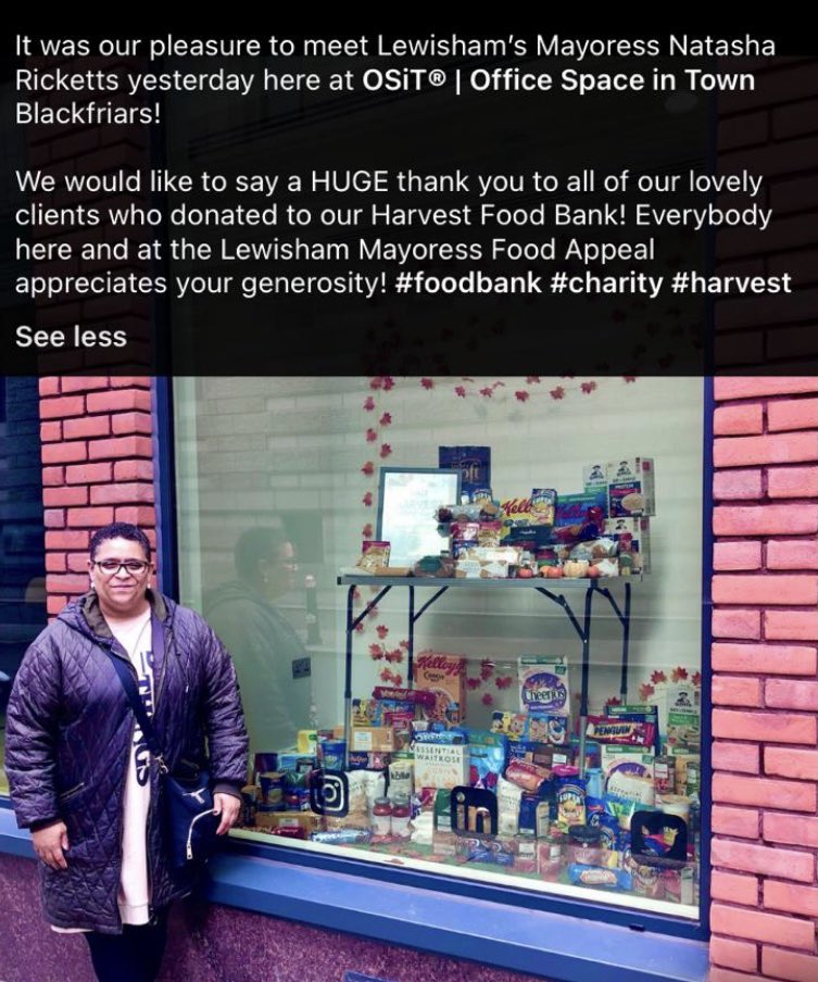 LewishamMayores's tweet photo. A big thankyou for your kind donations this means the world x https://t.co/Dr4g1Ob5Rv