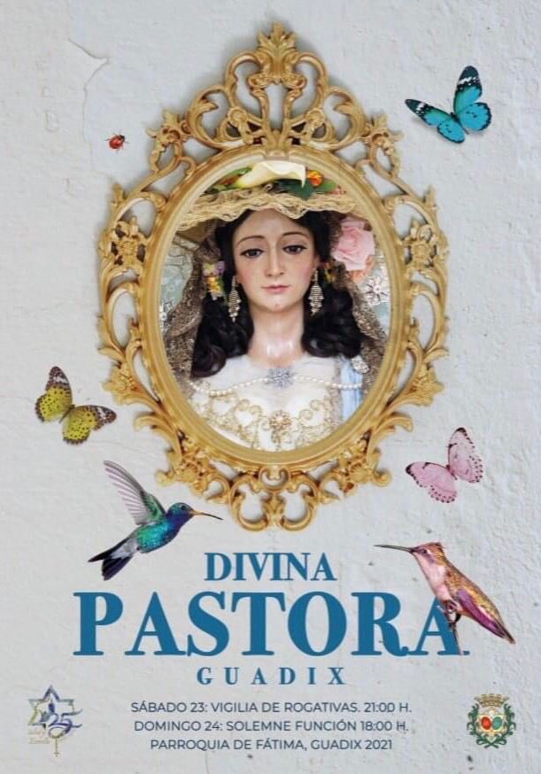 🔵 VIGILIA Y FUNCIÓN EN HONOR A LA DIVINA PASTORA DE LAS ALMAS ⚪

🔵⚪🌟👒🌺🌷🌸🐑🦋