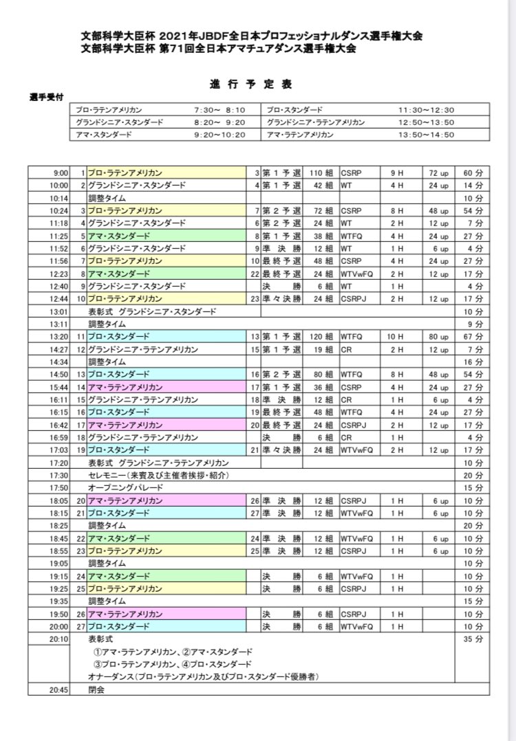 公益財団法人 日本ボールルームダンス連盟 Jbdf On Twitter 明日10月24日 日 はjbdf全日本プロフェッショナルダンス選手権大会 全日本アマチュアダンス選手権大会の開催です 昭和26年から行われている最も歴史のある競技会です プロフェッショナル部門とアマチュア