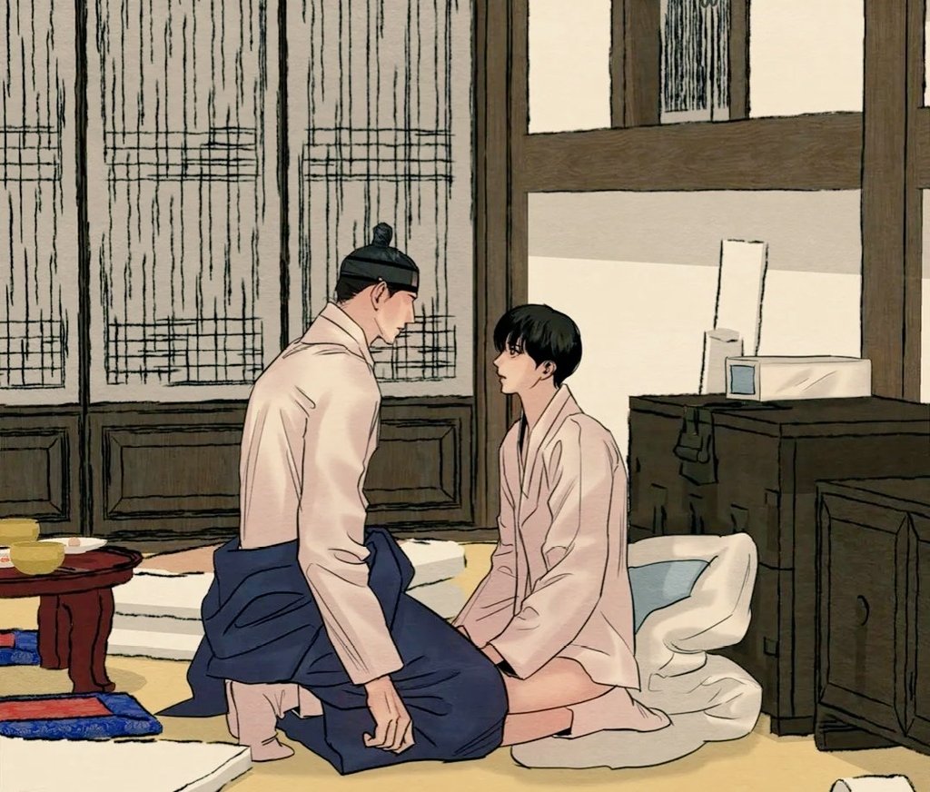 Fatylien's tweet photo. ESTÁS CRUZANDO TUS LÍMITES, NUNCA HE NECESITADO ESO DE TÍ.

#야화첩 #PintorNocturno 
🥺 #PainterOfTheNight https://t.co/m2HqQhEj1Q