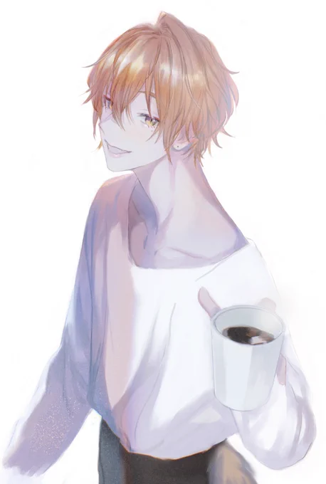淹れる伏見 #絵ガク 