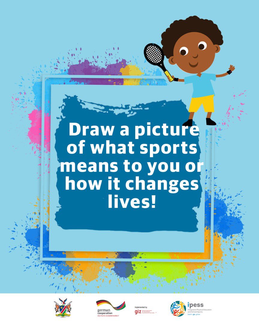 Energy100FMNam's tweet image. Oh, don’t they just grow up so fast! Here’s something for the small once to keep them busy this weekend! 

Great Sport Art Hampers up for grabs!!!

#SportMoves
#SportEducates
#GIZS4DA
#IPESS
#SportArtCompetition
#AwesomePrizes