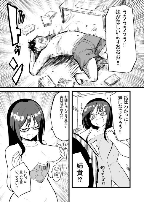 妹がほしい弟とロボットの姉 