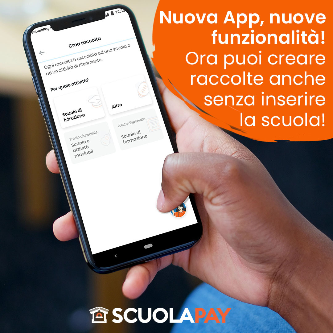 Scarica la nuova app ora! 

scuolapay.page.link/download