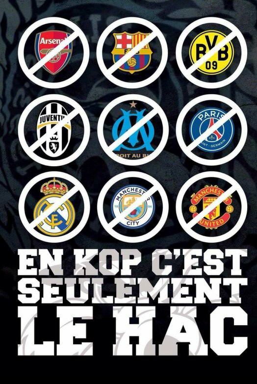 Petit rappel : En KOP : C'EST SEULEMENT LE HAC !!!