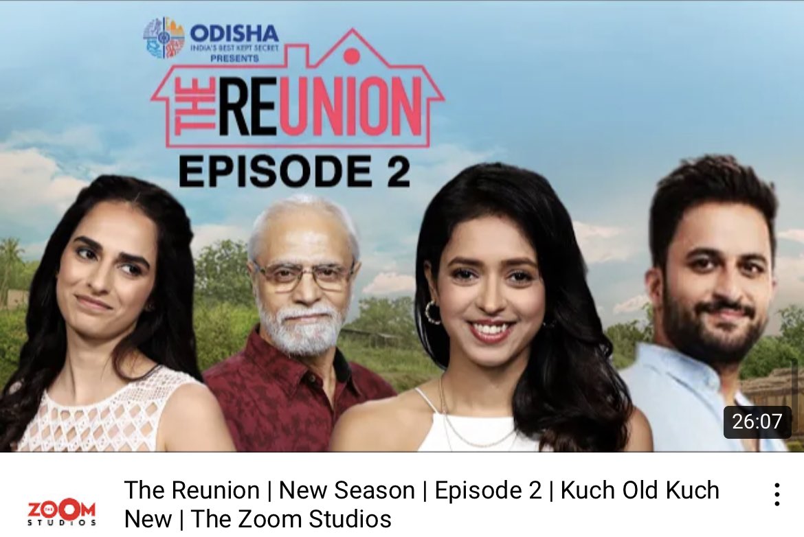 Danish Aslam (@dan1shaslam) on Twitter photo Episode 2 is streaming now!
youtu.be/Jelewy4ER2Y
#KKRaina #veerrajwantsingh <a href="/Kashmira_Irani/">Kashmira Irani</a> <a href="/PrabalPanjabi/">Prabal Panjabi</a> <a href="/DevikaVatsa/">Devika Vatsa</a> <a href="/TheZoomStudios/">thezoomstudios</a> <a href="/victortango_ent/">Victor Tango Ent.</a> <a href="/SceneSorted/">Shyni Shetty</a> #LilleteDubey <a href="/nikhiltandon101/">Nikhil Tandon</a> #TheReunionPhirSe #ChalChaleinApneGhar Episode 2 is streaming now!
youtu.be/Jelewy4ER2Y
#KKRaina #veerrajwantsingh <a href="/Kashmira_Irani/">Kashmira Irani</a> <a href="/PrabalPanjabi/">Prabal Panjabi</a> <a href="/DevikaVatsa/">Devika Vatsa</a> <a href="/TheZoomStudios/">thezoomstudios</a> <a href="/victortango_ent/">Victor Tango Ent.</a> <a href="/SceneSorted/">Shyni Shetty</a> #LilleteDubey <a href="/nikhiltandon101/">Nikhil Tandon</a> #TheReunionPhirSe #ChalChaleinApneGhar
