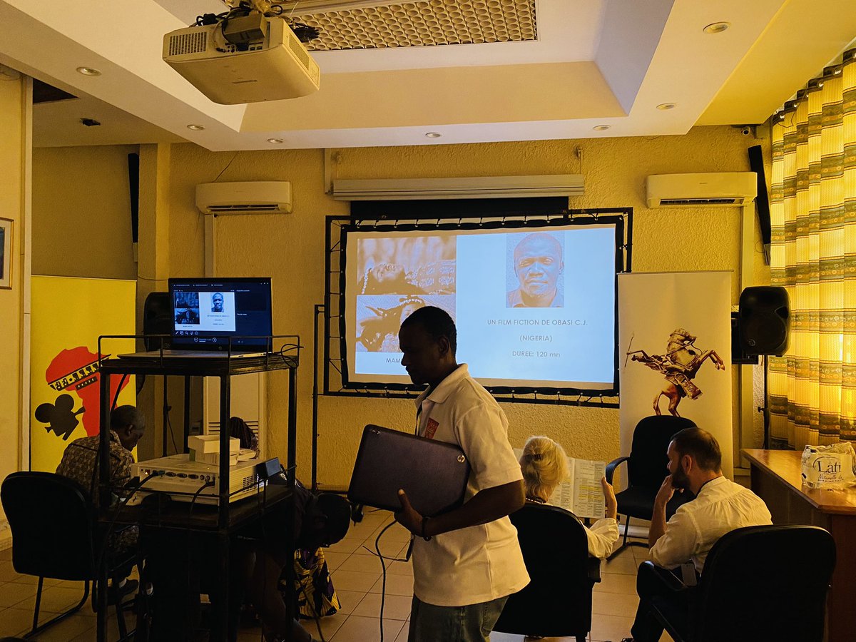 FieryCJ's tweet photo. @MamiWatamovie has won the Yennenga FESPACO prize ($10,000) for Assistance in Post-Production, at the Yennenga (Ateliers) Workshops in FESPACO. I thank the workshops Jury, FESPACO, &amp; my great team - the gods who made this possible. I love you guys. Now, back to the editing room! https://t.co/EaseWG3rel