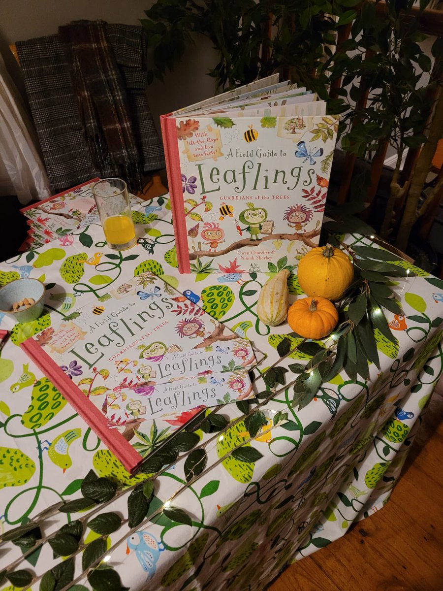GillHessLtd's tweet photo. Congratulations @sharkeytweets #owenchurcher last nights launch @SkerriesMills #afieldguidetoleaflings @templarbooks https://t.co/G2CAROTtCK