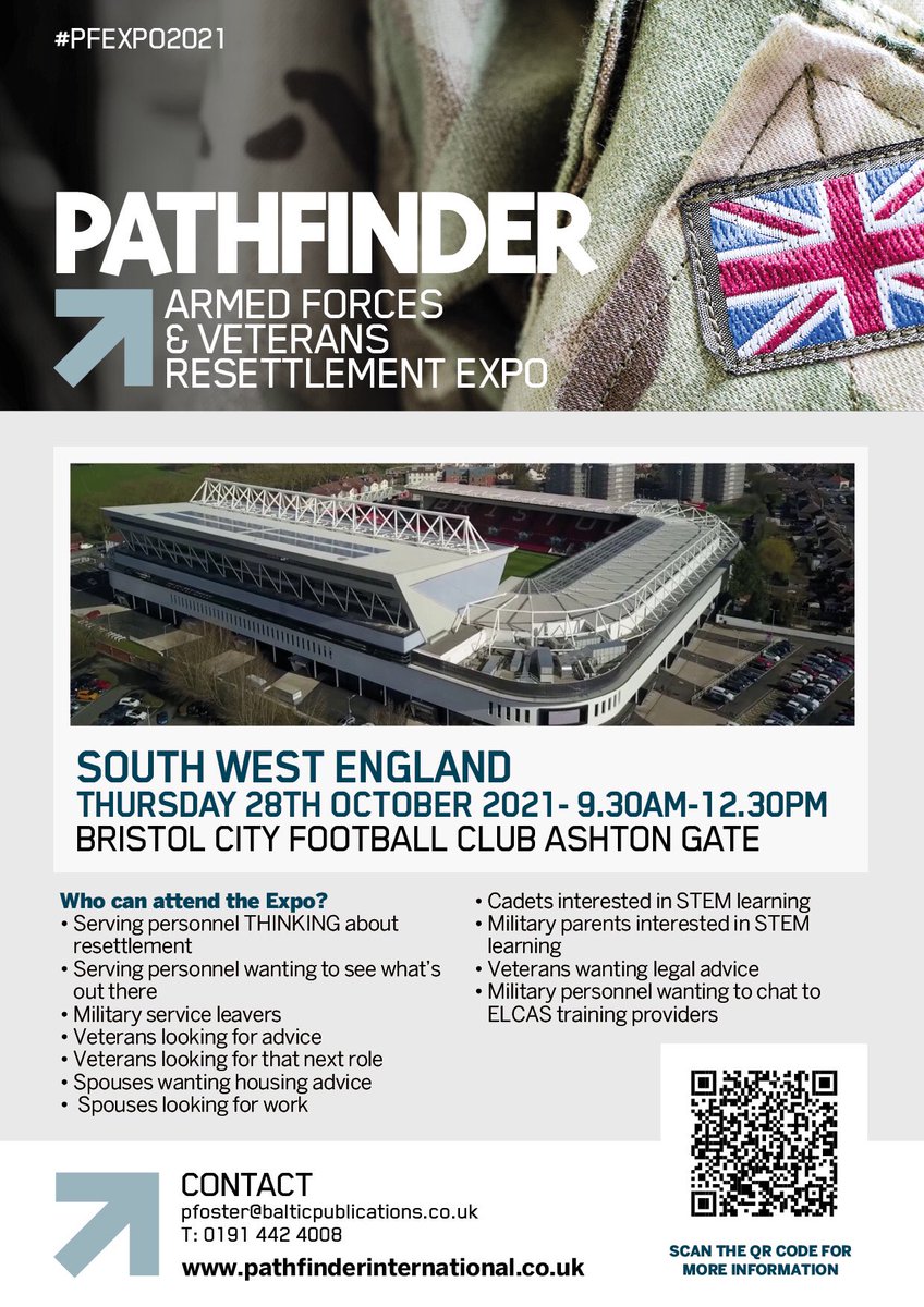 5 days to go! Register free at eventbrite.co.uk/e/armed-forces… #PFExpo21 #armedforces #Veteran #Bristol