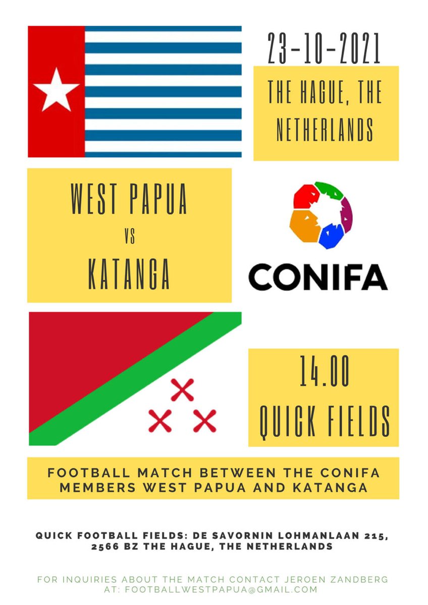 Vandaag weinig Quick-teams in actie op Nieuw Hanenburg vanwege de herfstvakantie. Om 14.00 uur staat er wel een interland op het programma tussen West Papua en Katanga!