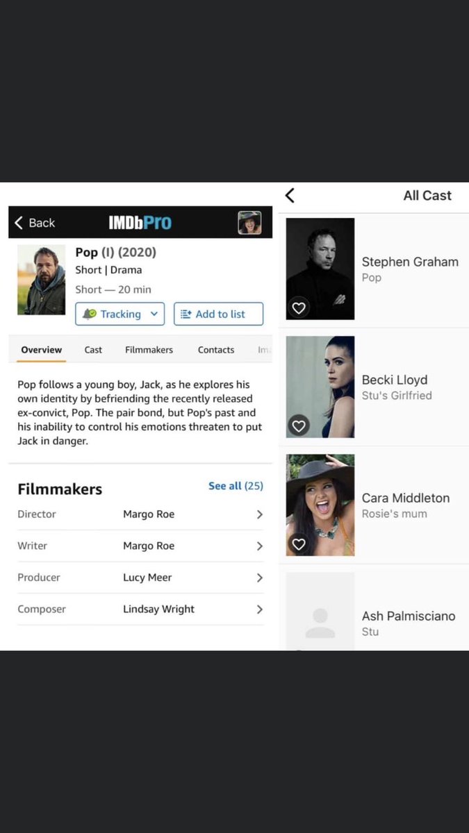 My new IMDb film❤️ Not only did I get to work with such an incredible actor mr @StephenGraham73.I got to work alongside my best mate mr <a href="/gough_stacey/">Stacey j Gough.</a>! Thank you to director <a href="/LMargoRoe/">Margo Roe</a>! Acting is coming back post pandemic 😍💁🏻‍♀️🎬🎥👊🏻 keep on fighting! <a href="/mcleanwilliams/">McLean-Williams Ltd.</a> xxx