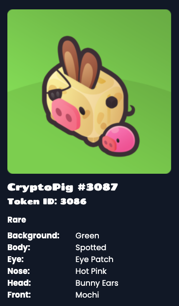 iamSofa_one's tweet photo. It's 4 am. Do you know where your kids are at? Well if they are anything like me, Im minting @piggybankhrc #cryptopigs! I was worried I'd get a normy and this aint normy. I love them.
#NFT @freyalacrypto @harmonyprotocol @georgelopez https://t.co/j09HVM8Y5u