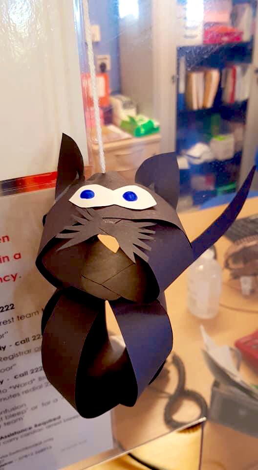 NCH Play Service (@nchplayservice) on Twitter photo Halloween cats made to decorate <a href="/WardD35_NCH_NUH/">Ward D35, Nottingham Children’s Hospital NUH</a> <a href="/nottmchildrens/">Nottingham Children’s Hospital and NNU</a> by <a href="/NCHPlayService/">NCH Play Service</a> play specialist Caroline and her patients ready for next week !! Halloween cats made to decorate <a href="/WardD35_NCH_NUH/">Ward D35, Nottingham Children’s Hospital NUH</a> <a href="/nottmchildrens/">Nottingham Children’s Hospital and NNU</a> by <a href="/NCHPlayService/">NCH Play Service</a> play specialist Caroline and her patients ready for next week !!