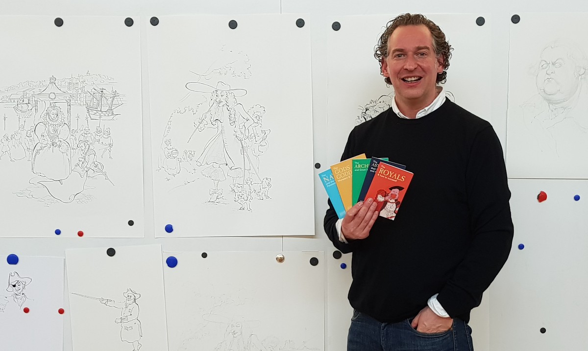 We sat down with award-winning <a href="/nickillustrator/">Nick Ellwood</a> to talk to him about his wonderful mischievous and playful drawings that make up our 500 Years of Mischief &amp; Mayhem in Greenwich exhibition: ow.ly/TII250Gw309

Running until 31 October, don't miss it.