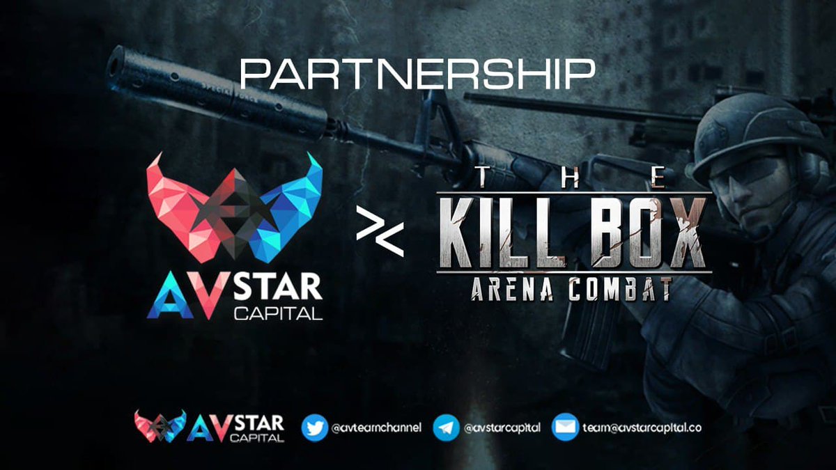 AvStarCapital's tweet photo. 🔥Partnership: @AvStarCapital &amp; @TheKillboxgame 

We're proud to annouce new partnership with TKB to introduce you a great game whose Players can trade ingame NFT weapons! Play To Win And Play To Earn! 😎 https://t.co/jiYmhcqQos