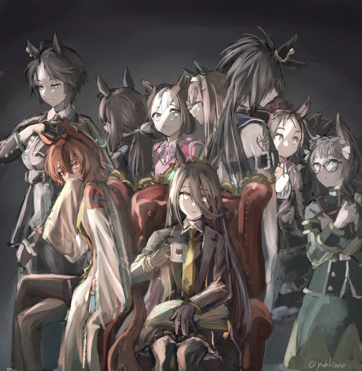 マンハッタンカフェイラストまとめ1024 服装別に分けてみた Togetter