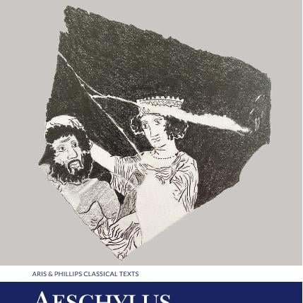 edithmayhall's tweet photo. The gestation of my edition of Agamemnon, especially the third trimester, has been unusually painful. But it will be out soonish. Much inspired by Froma Zeitlin's peerless scholarship and @HelenEastman's peerless production. Drawing of precious vase fragment by @Becky_Brewis https://t.co/BMiotdStvF