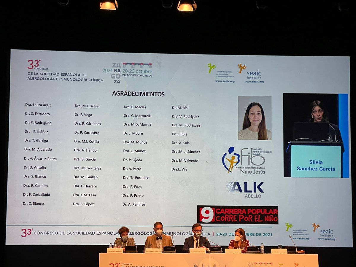 La Dra Argiz <a href="/ClinicaNavarra/">Clínica Universidad de Navarra</a> en Madrid, Investigadora de proyectos internacionales en #FPIES  y uso de #adrenalina dos áreas esenciales para la seguridad y el cuidado de niños alérgicos #SEAIC2021