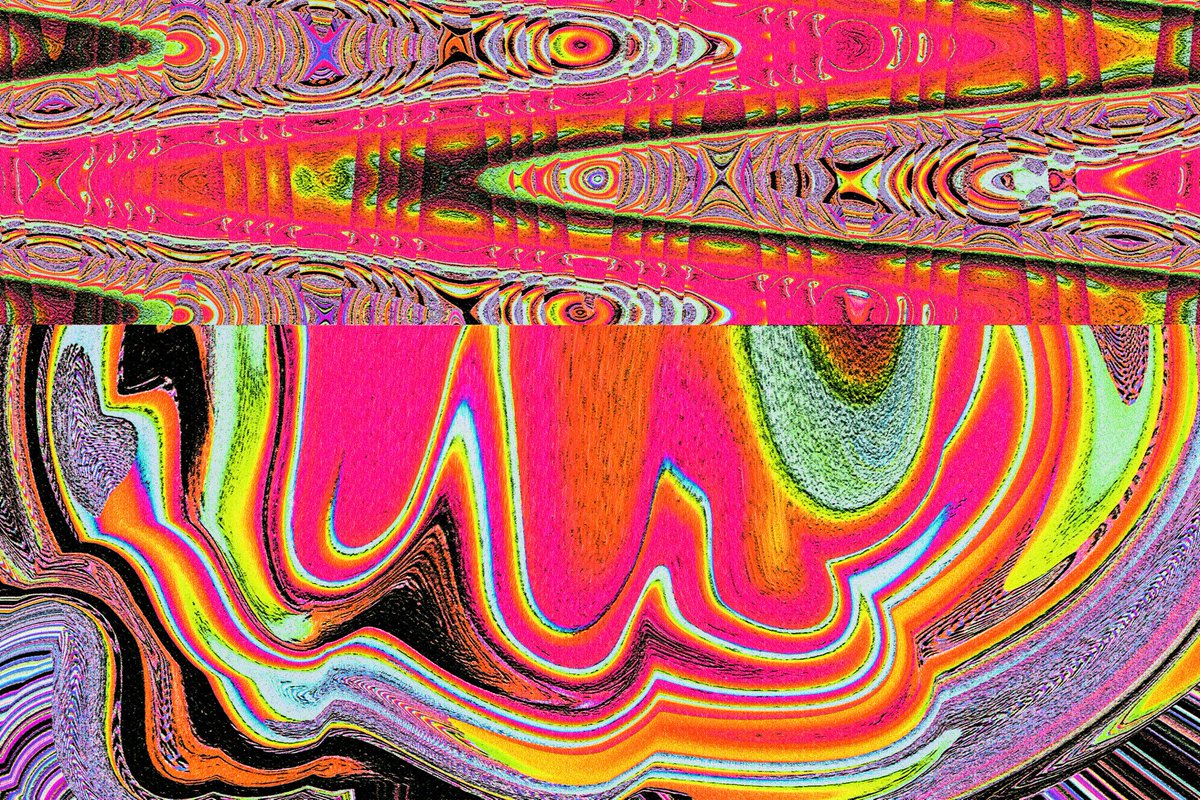 #abstractart #psychedelicart #ContemporaryArt #trippy