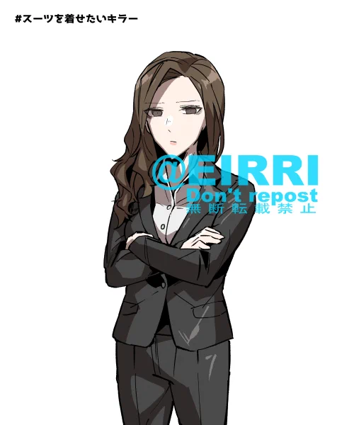 スーツ着せた2⃣
#でべりぞえ 