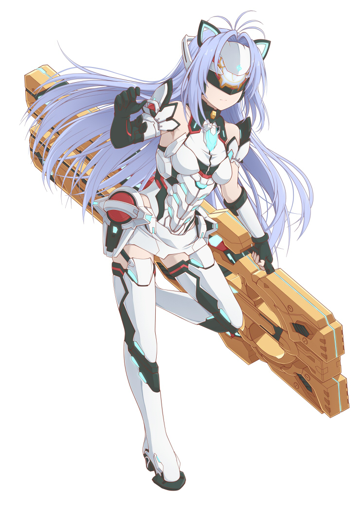 コスモス 「KOS-MOSさん(ΦωΦ)途中経過3 #ゼノブレイド2 #KOS-MOS ht