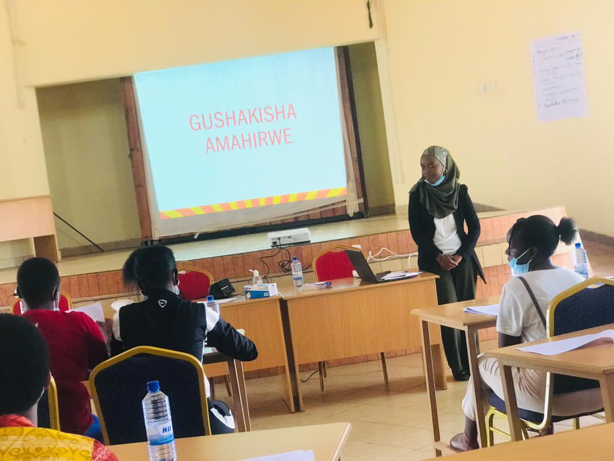 guidesrwanda's tweet photo. Concluded a three days training to 40 participants of the #StepUp4 program! Looking forward to their future endeavors; more coming with @Rworkshops https://t.co/qzFmCVwClR