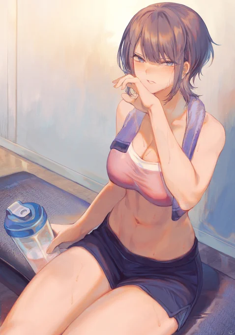 「……なに?」
#イケメン美人三姉妹_高身長 