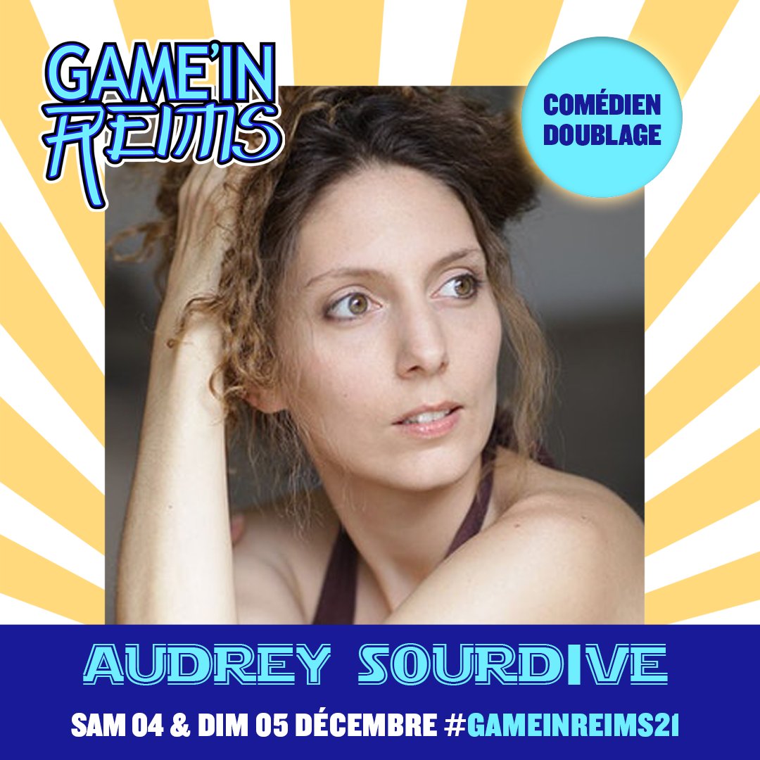 GameInReims51's tweet photo. ⚡ 𝗔𝗡𝗡𝗢𝗡𝗖𝗘 
4 comédiens de doublage viendront au #GameInReims21 🎙
▶ #ArnaudLaurent (Natsu dans #FairyTail)
▶ #AudreySourdive (Kassandra dans #AssassinsCreed)
▶ #BenjaminBollen (Adrien dans #Miraculous)
▶ #PhilippeAriotti (Piccolo &amp; Freezer dans #DragonBall) https://t.co/nzUI19Nhis
