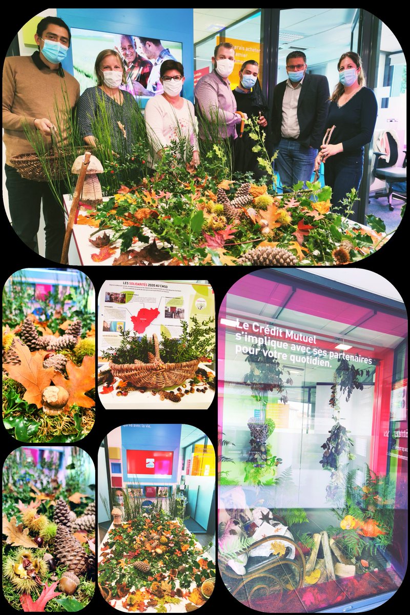 CmsoChabanais's tweet photo. L'équipe  de Chabanais fait évoluer la décoration de l'agence avec Halloween 👻 
Les associations et entreprises sont conviées à venir profiter de la vitrine partenaire ! @CMSudOuest @cmarkea @WeAreArkea #automne #Halloween https://t.co/YESE7S6IFv