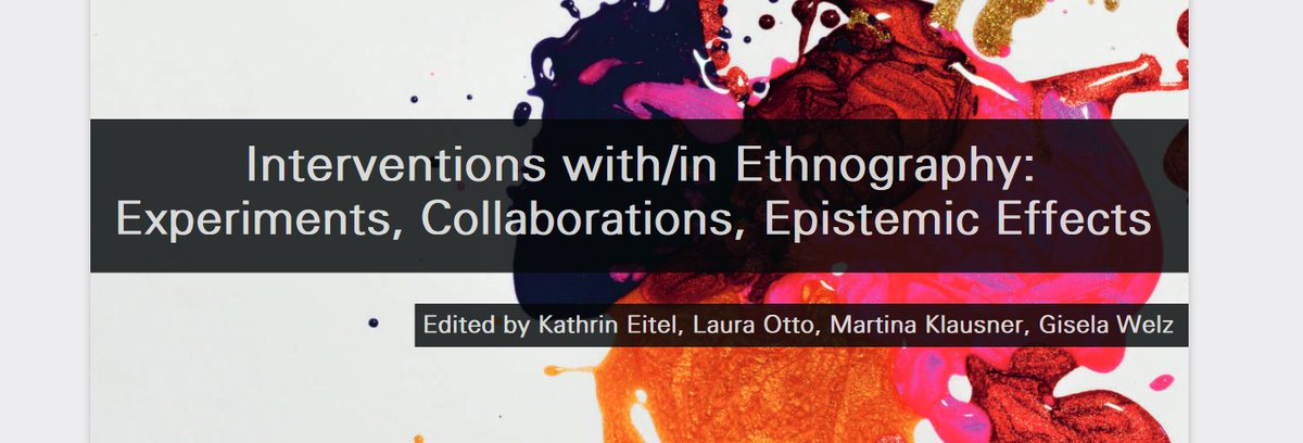 The new issue of #Kulturanthropologie Notizen is out now - in a new design on ka-notizen.de and in open access! The issue on '#Interventions with/in #Ethnography' contains a number of great articles and is available here: ka-notizen.de/index.php/ka-n…