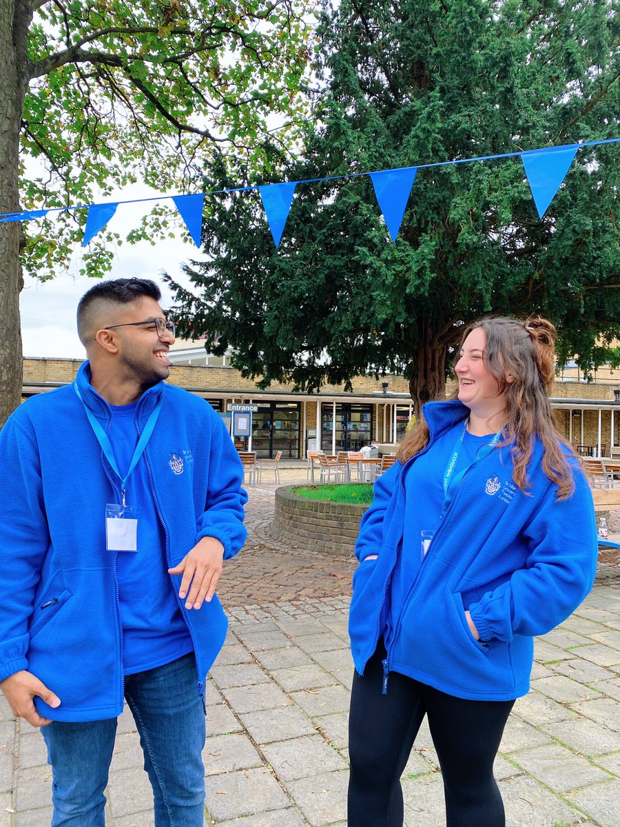StMarysOutreach's tweet photo. What an incredible Open Day! It was awesome to welcome so many prospective students &amp; their families to @YourStMarys! 💙🤍

Thank you to our wonderful Student Ambassadors who did such an amazing job talking to visitors about their student experience and helping where needed ✨⭐️ https://t.co/8fof3YkPUV