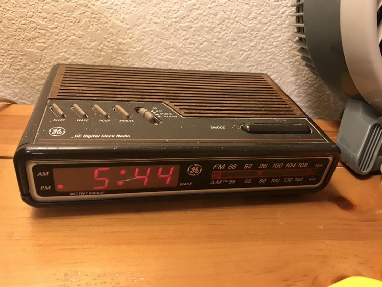 Historians now believe that at one time approximately 93.1% of Americans had this alarm clock on their nightstand.