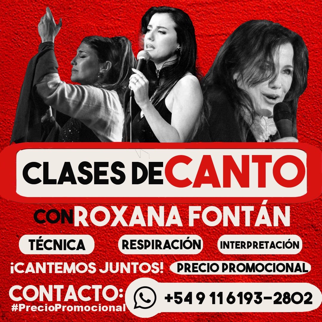 Cantemos juntos! Clases privadas a precio promocional!!!