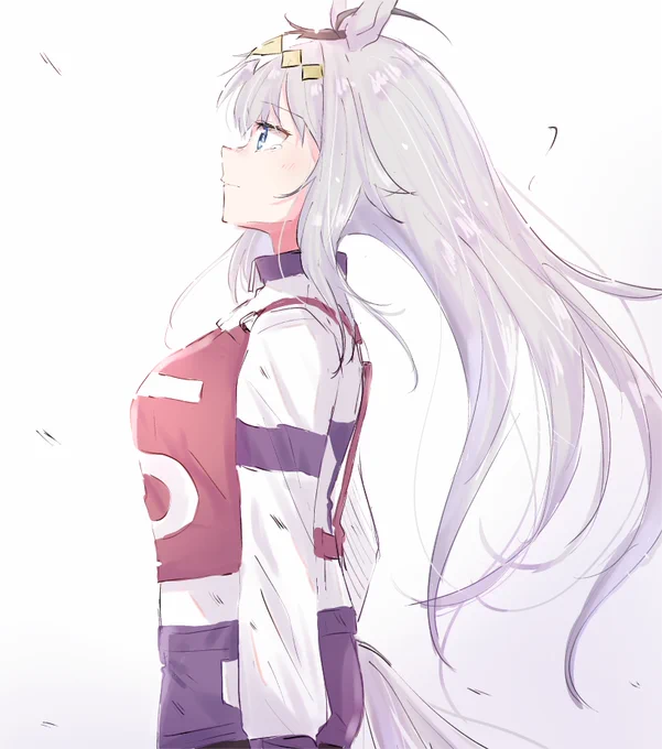 これはシングレに思いを馳せながら描いた過去オグリ
三枚目はほぼ初描きオグリ🥰 