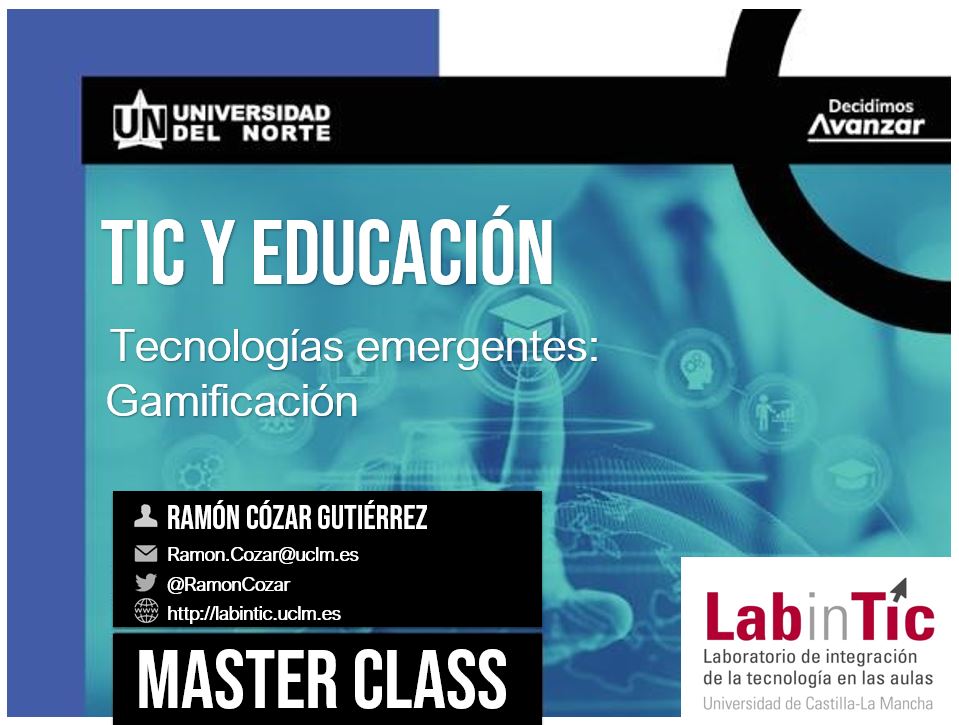 RamonCozar's tweet image. En unos minutos hablaremos sobre #Gamificación en la Maestría en Educación mediada por TIC del Instituto de Estudios en Educación de @UninorteCO 

@ClassDojo @GooseChaseEDU @MetaverseApp @MyClassGame #FantasyClass @GamificaOnline @PlatformJuried @classcraftgame y muchas más