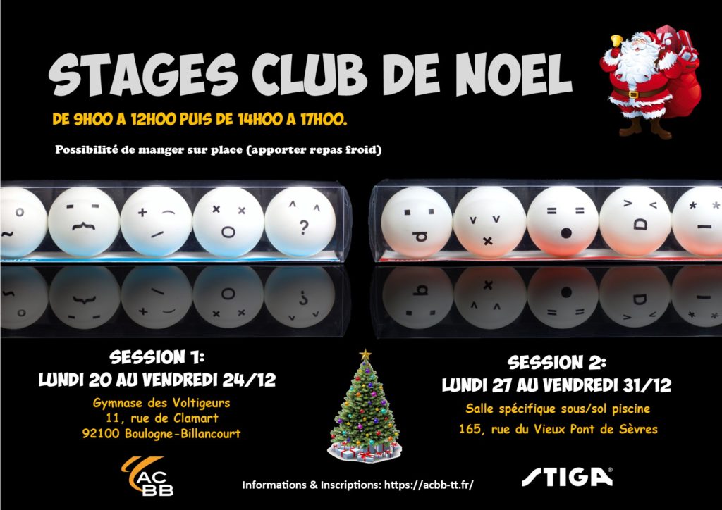 Stages de Noël - acbb-tt.fr/stages-de-noel…