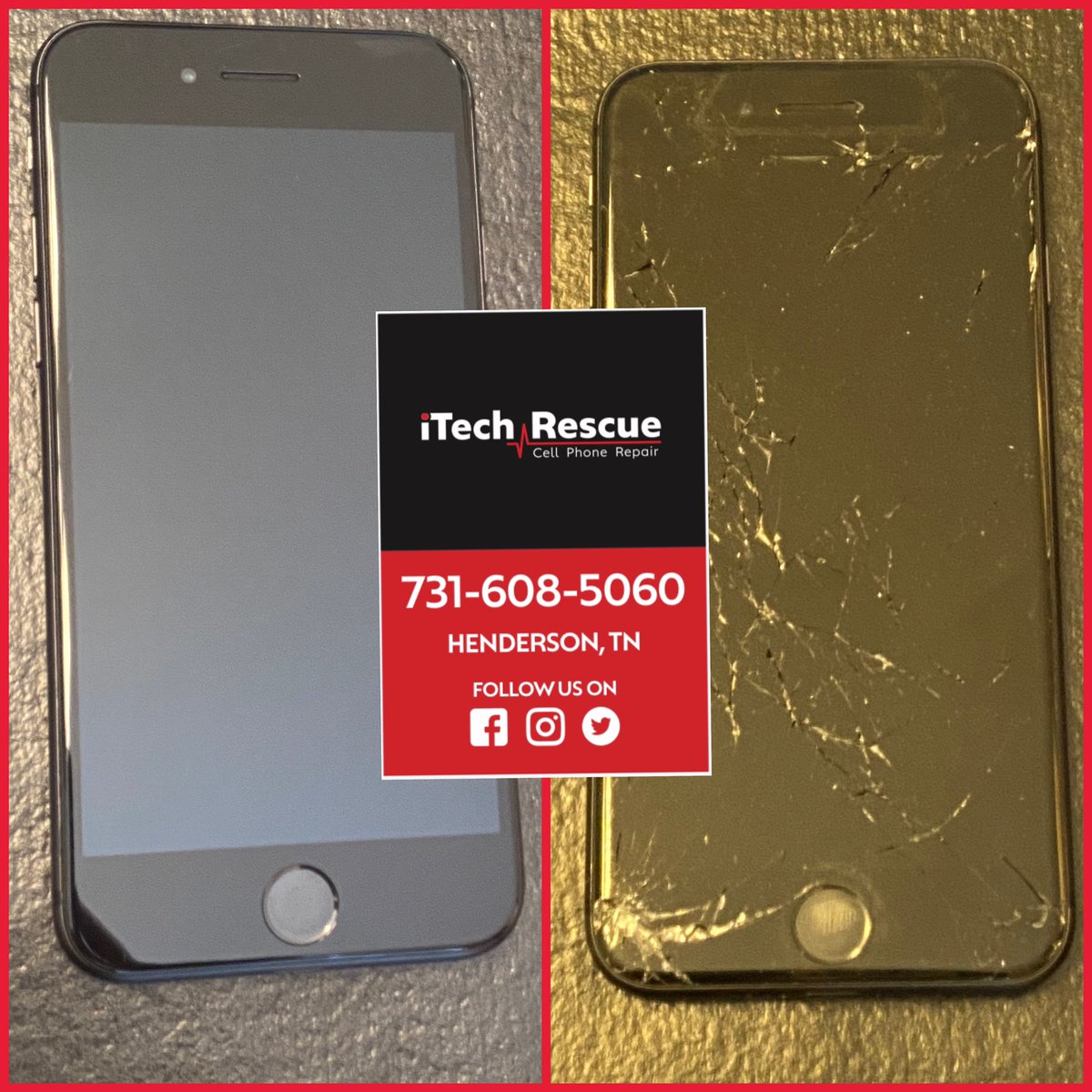 iTechRescue's tweet photo. When our device needs rescued, give iTech Rescue a call! #cellphonerepair #hendersontn #itechrescue https://t.co/oGQzVBF7PO