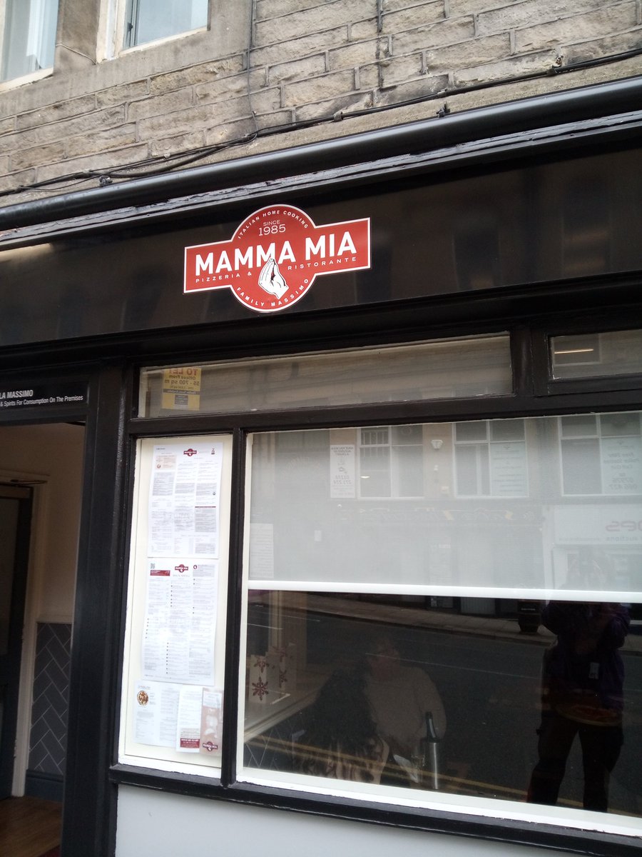 Bradvocates (@bradvocates) on Twitter photo Today I've been to the wonderful Mamma Mia restaurant on Upper Piccadilly in Bradford to have a chat. They have been here 36 years and are an authentic Italian family owned and run restaurant. They do real Italian pasta and fresh Napolitan pizzas. <a href="/italianbradford/">Mamma Mia Bradford</a>
<a href="/bradford_bid/">BradfordBID</a> Today I've been to the wonderful Mamma Mia restaurant on Upper Piccadilly in Bradford to have a chat. They have been here 36 years and are an authentic Italian family owned and run restaurant. They do real Italian pasta and fresh Napolitan pizzas. <a href="/italianbradford/">Mamma Mia Bradford</a>
<a href="/bradford_bid/">BradfordBID</a>