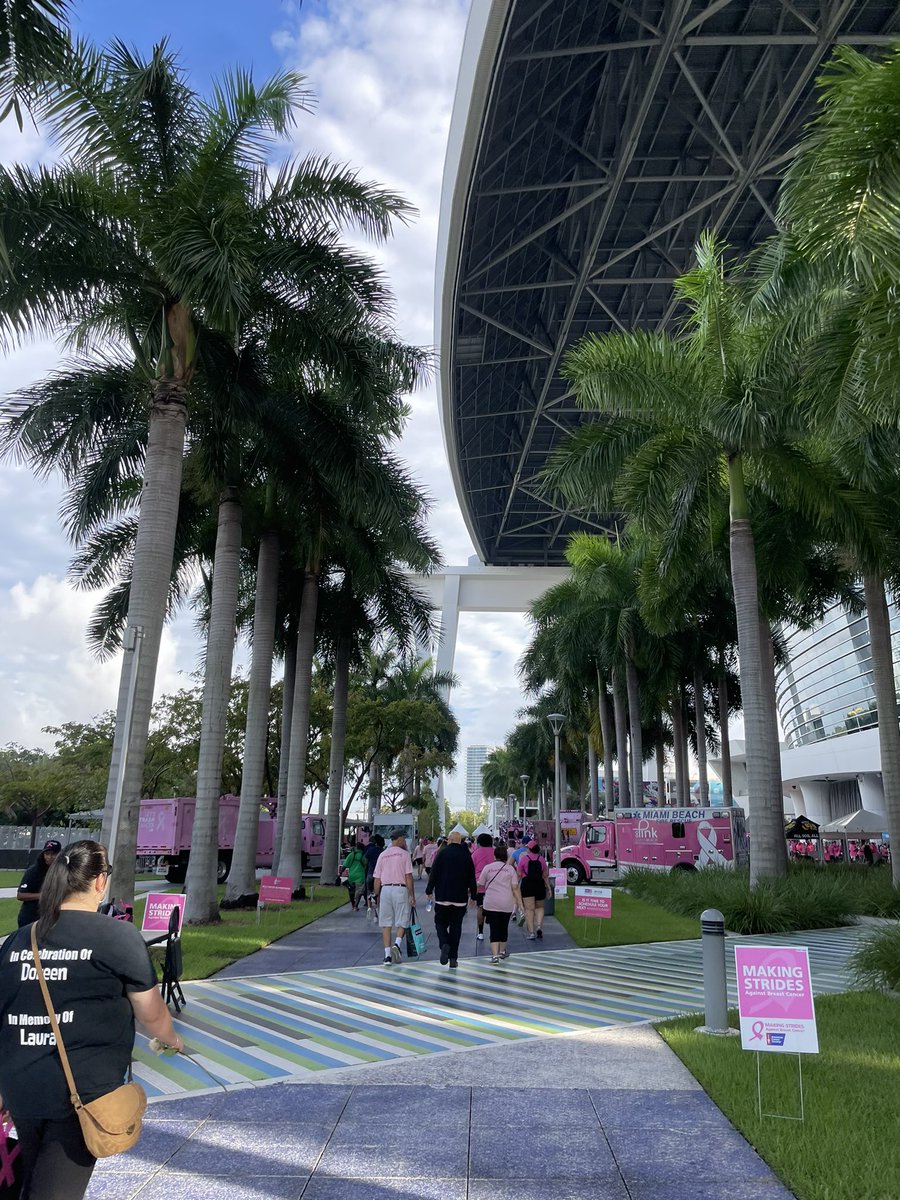 JoeMartinez4026's tweet photo. This morning, #District11 Director of Policy and Legislation along with a #District11 Commission-Aide, attended this year’s #MakingStridesAgainstBreastCancerWalk— celebrating cancer survivors and fighting for the ultimate cure. #MiamiDadeCounty #District11 #BreastCancerAwareness https://t.co/4TbWA6Ti4Y