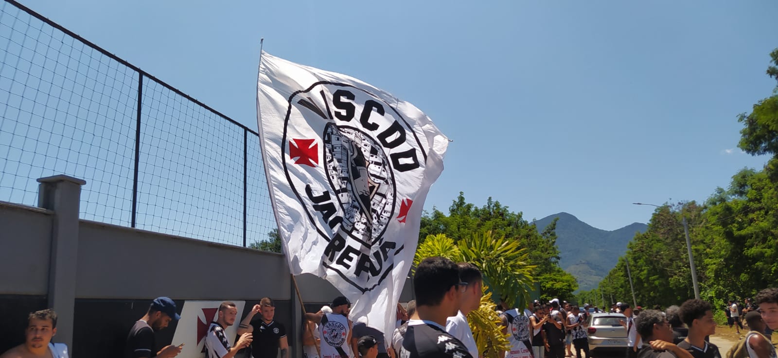 Vasco conta com o apoio de sua torcida em Recife. Foto:  Carlos Gregório Jr/Vasco da Gama