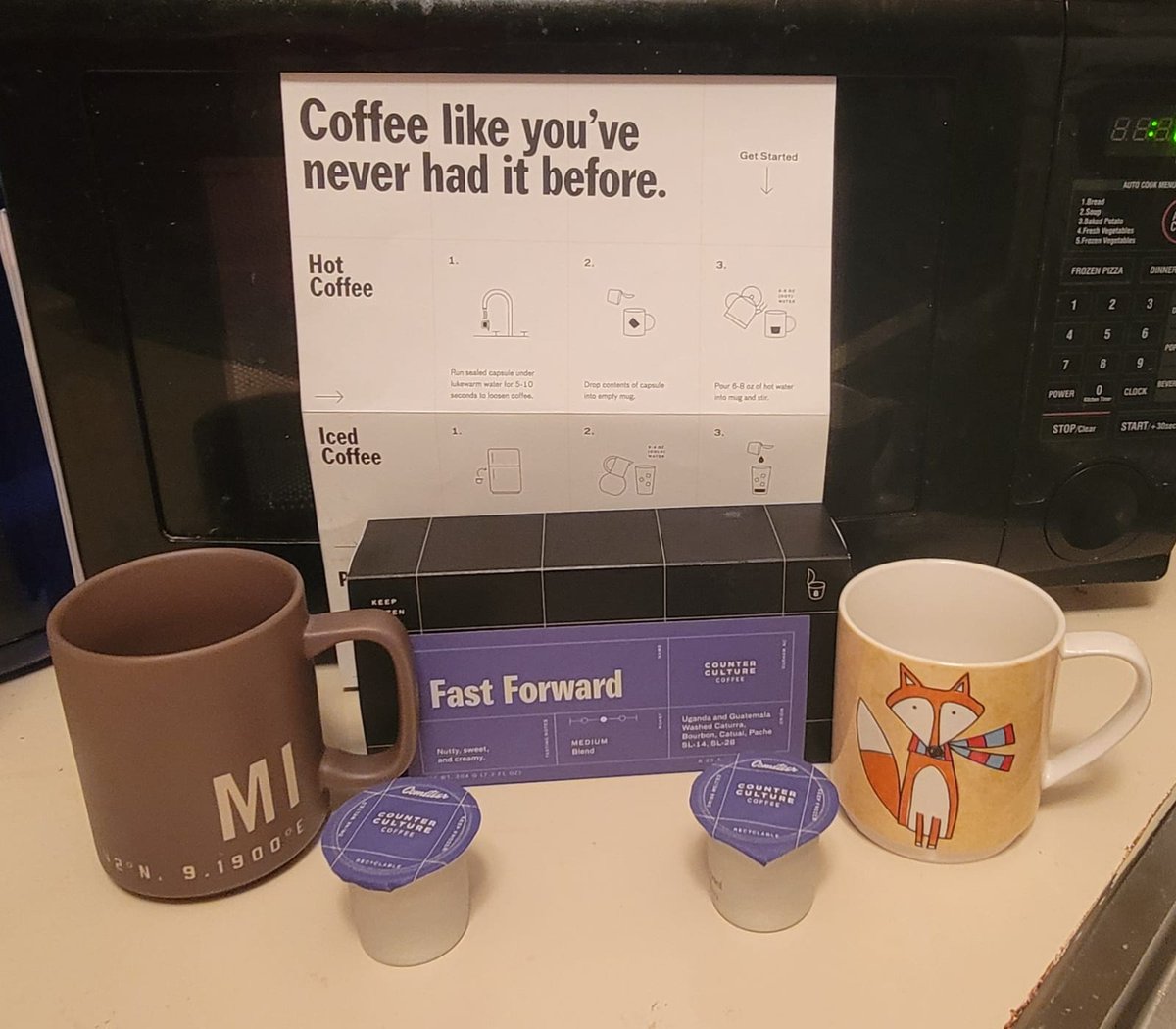 ThatGuyInASuit's tweet photo. Fine, @johnnywharris you got me with your promotion!
Verdict: @cometeer makes one hell of a smooth tasting coffee https://t.co/q2tfv3o6u2