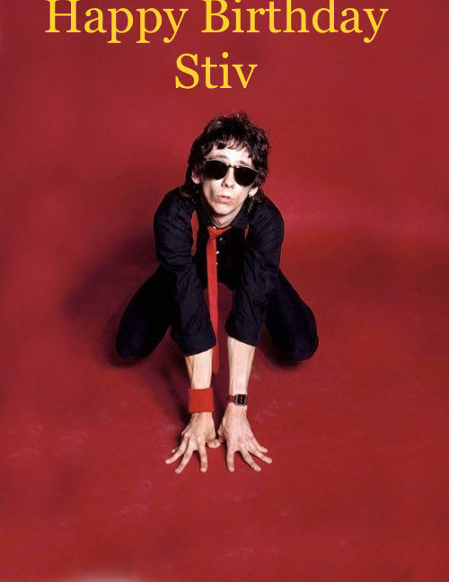 Happy Birthday to a true legend, Stiv Bators!! 