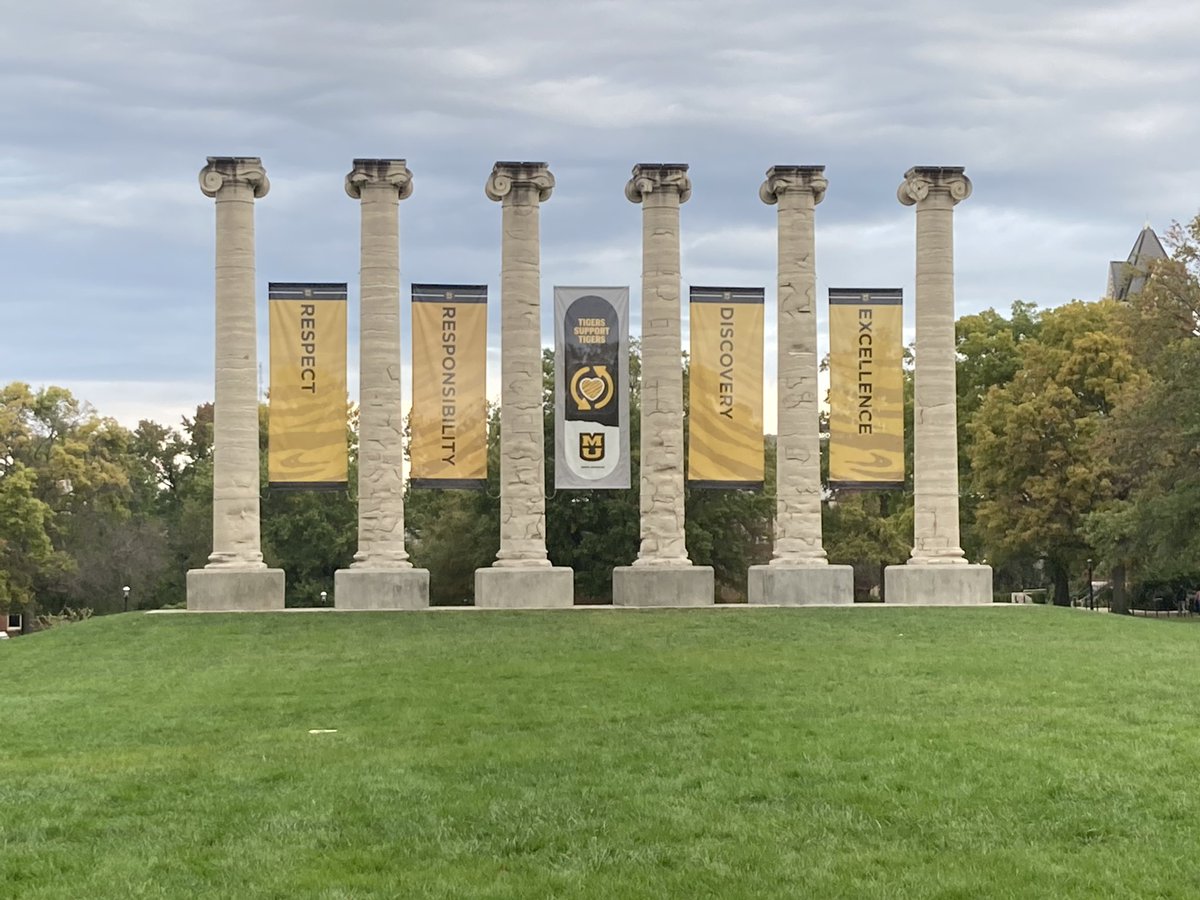 STEM Literacy PD at MU today. What a beautiful campus!