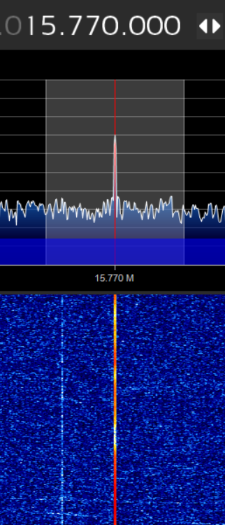 radionanny2k's tweet photo. No usable signal in Cuenca, Ecuador from WRMI 15770 kHz 1330-1400 UTC. Airspy HF+ Discovery, SDR# 1.0.0.1830, fldigi 4.1.20, longwire ~25m
@SWRadiogram https://t.co/BMP8TG10WQ
