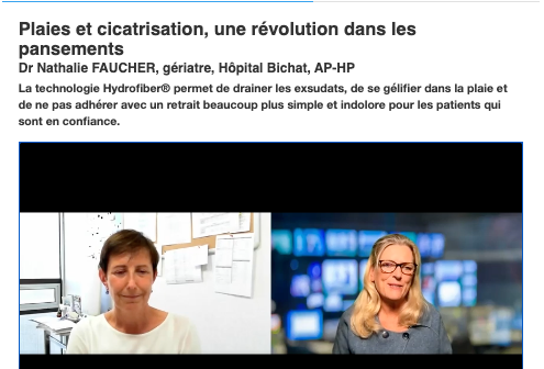 ConvaTecWoundFr's tweet photo. #PlaieEtCicatrisation 👉 25 ans de #technologie #Hydrofiber
une révolution dans les #pansements
🎬 #JourneesCicatrisations Itw du Dr Nathalie Faucher #gériatre @hopitalbichat @APHP @JourneesCica #SFFPC #EWMA2021 par @acteursdesante
https://t.co/tXPv72Sua4 https://t.co/gHwNmQ9Maw
