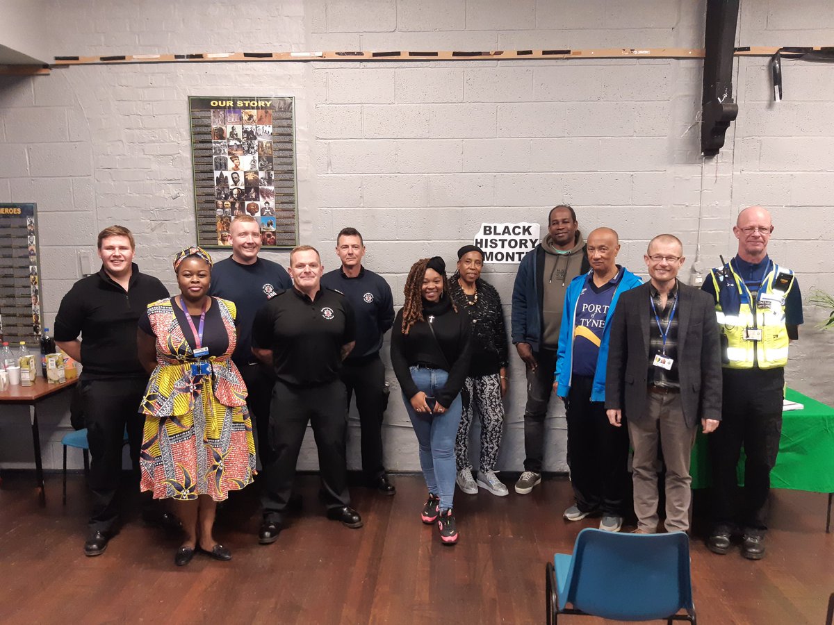 DouglasStef's tweet photo. Proud to be part of Wellingborough African Caribbean Association's celebrations for #BHM Proud also to be doing this with @NorthantsPolice @NCommEng . Recruitment was part of our mission and really pleased people want to do the firefighting job. It's an awesome career. https://t.co/G4QesH0MLd