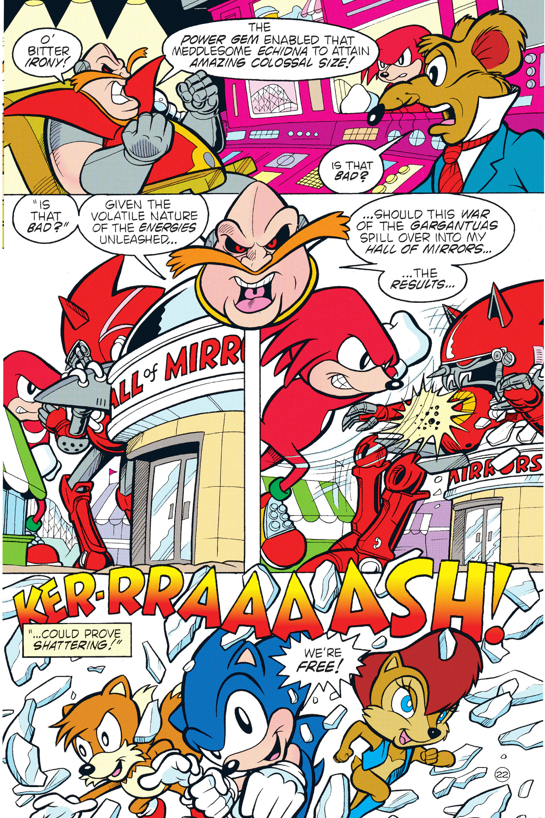 Knuckles' Chaotix (Sonic Special #4) by Mike Kanterovich