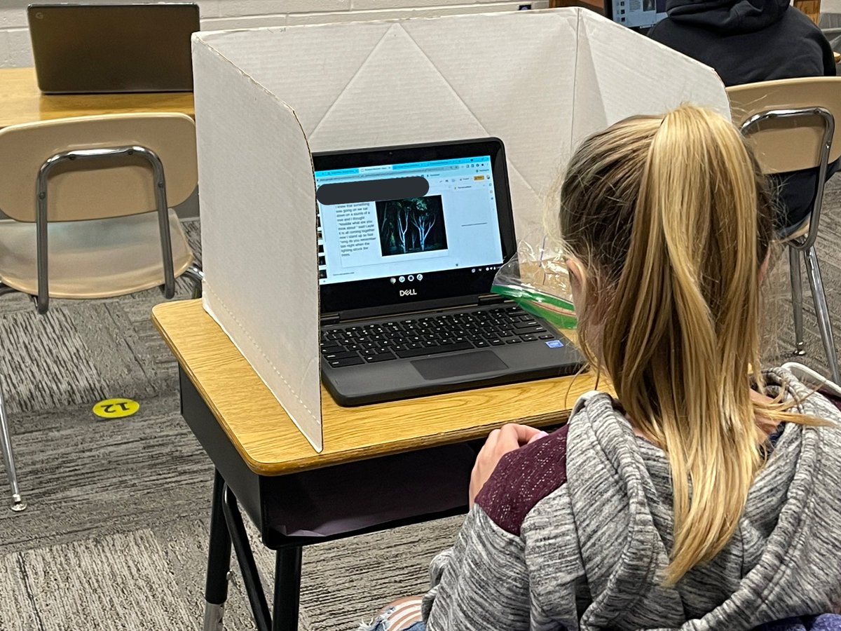 Forgot to post yesterday, but loved my time in <a href="/KristinKstone/">Kristin Stone</a>’s 6th grade class. Showed them how to record audio for their scary story audio books! These <a href="/SR_Raiders/">South Ripley Schools</a> students are so talented!