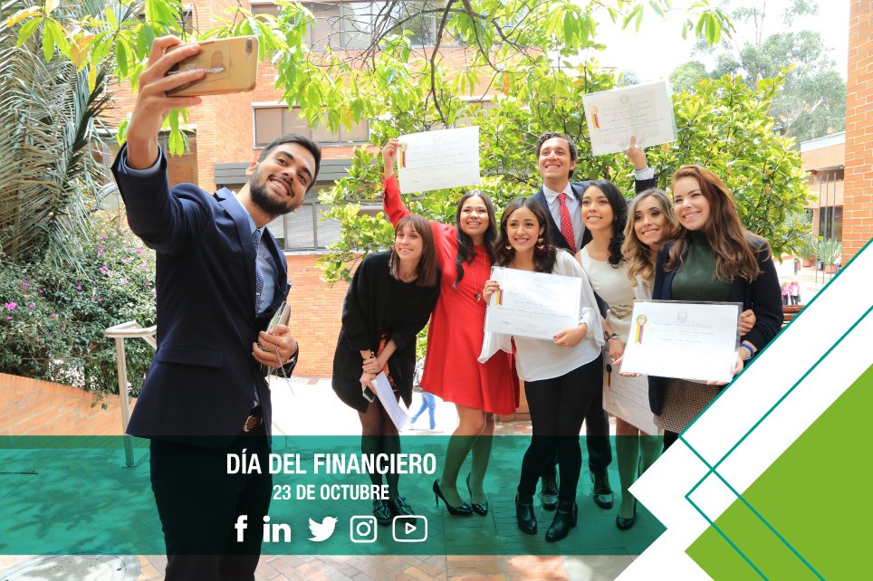 UExternado's tweet photo. Les deseamos un feliz día a todos los(as) financieros(as) externadistas. @FIGRIEXTERNADO👨‍💼📊👩‍💼📈 https://t.co/lirTcbmAF5
